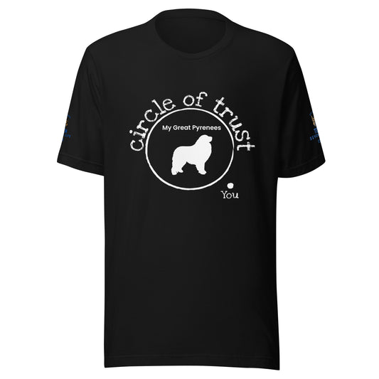 Circle of Trust Great Pyrenees Unisex t-shirt