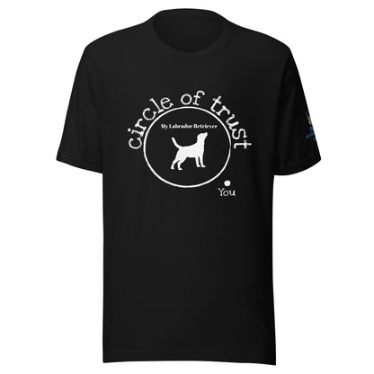 Circle of Trust Labrador Retriever Unisex t-shirt