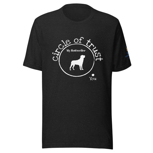 Circle of Trust Rottweiler Unisex t-shirt