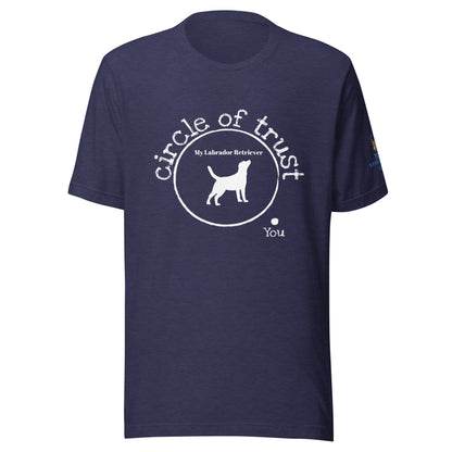 Circle of Trust Labrador Retriever Unisex t-shirt